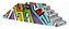 Pista Skate de Dedo Rampa com Escada Radical MDF Deck Grafitado - Imagem 3