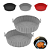 Forma de Silicone com Alça para Fritadeira Air Fryer - Imagem 7