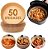 Kit 50 Protetores de Papel Descartável para Fritadeira Air Fryer - Imagem 4