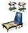 Mesa Multijogos 5 em 1 Mesa de Bilhar Mini Sinuca Aerogame Air Hockey Jogo de Basquete Jogo de Futebol - Imagem 2