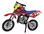 Brinquedo Miniatura Moto de Dedo com Acessórios de Troca - Imagem 6