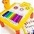 Mesa Projetora de Desenhos Interativos Infantil Lousa Mágica Led Girafinha Amarela - Imagem 6