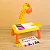 Mesa Projetora de Desenhos Interativos Infantil Lousa Mágica Led Girafinha Amarela - Imagem 2