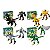 Blocos De Montar 2 Em 1 Dinossauro e Robô Brinquedo Transformers - Imagem 3