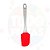 Kit Culinária Mini Espátula e Mini Pincel Silicone Cabo Acrílico Utensílios de Cozinha - Imagem 5