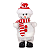 Boneco De Neve Decoração Com Som e Movimento - Imagem 1