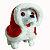 Cachorrinho Natalino Com Som e Movimento - Imagem 2