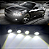 Kit Strobo 4 LEDs branco para farol e lanterna, moto, carro, caminhão - Imagem 2