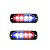 Kit Strobo 4 leds para Grade Vermelho Azul, luz de emergência, alerta - Imagem 1
