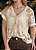 Blusa Guipir Estampa Arabesco - Imagem 4