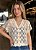 Blusa Guipir Estampa Geométrica - Imagem 8
