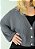 Cardigan Clarisse Cinza Cachemir - Imagem 4