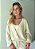 Cardigan Clarisse Bege Cachemir - Imagem 5