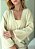 Cardigan Clarisse Bege Cachemir - Imagem 1