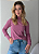 Blusa Gola Alta Rosa - Imagem 1