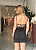 Vestido Curto Drapeado Tubinho - Imagem 12