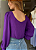Blusa Cropped Manga Bufante - Imagem 3