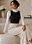 Cropped Regata Alfaiataria Preto - Imagem 11