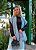 Colete Jeans Catarina Azul Claro - Imagem 2