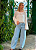 Blusa Renda Crochê Manga Boho Chic - Imagem 7