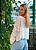 Blusa Renda Crochê Manga Boho Chic - Imagem 4