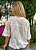 Blusa Bata Bordada Romântica Feminina Delicada - Imagem 5