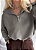 Blusa Tricô Oversized com Zíper - Imagem 11