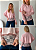 Blusa T-shirt Sobreposição com Renda Manga Longa - Imagem 21