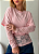 Blusa T-shirt Sobreposição com Renda Manga Longa - Imagem 20