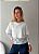 Blusa T-shirt Sobreposição com Renda Manga Longa - Imagem 10