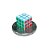 Cubo Mágico Cube Lab Mini Cubo 1 CM - Original - Imagem 2
