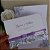 Convite de Casamento Floral - Paleta Lilás/Lavanda - Imagem 6