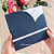 Convites de Casamento Clássicos: Floral Azul - Imagem 1