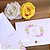 Kit Papelaria de casamento Floral Rosa e Amarelo - Imagem 9