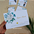 Convites de Casamento Floral Verde - Imagem 1