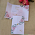 Convite de Casamento Floral Rosê - Imagem 2