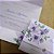 Convite de Casamento Lavanda e Lilás - Personalizados - Imagem 3