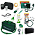 Kit Enfermagem Aparelho de Pressão Estetoscópio Duplo Rappaport Kit Medidor de Glicose - Imagem 6