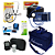 Kit Luxo da Enfermagem Completo com Medidor de Glicose Oximetro Bolsa Preta - Imagem 2