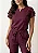 Scrub Feminino Serena - Vinho - Imagem 6