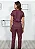 Scrub Feminino Serena - Vinho - Imagem 4