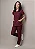 Scrub Feminino Serena - Vinho - Imagem 4