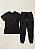 Scrub Feminino Valentina - Preto - Imagem 7
