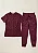 Scrub Feminino Valentina - Vinho - Imagem 7