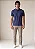 Camisa Polo Slim Fit - Marinho Claro - Imagem 1
