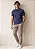 Camisa Polo Slim Fit - Marinho Claro - Imagem 6