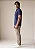 Camisa Polo Slim Fit - Marinho Claro - Imagem 3