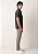 Camisa Polo Slim Fit - Preto Mescla - Imagem 3