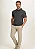 Camisa Polo Slim Fit - Preto Mescla - Imagem 3
