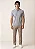 Camisa Polo Slim Fit - Cinza Mescla - Imagem 1